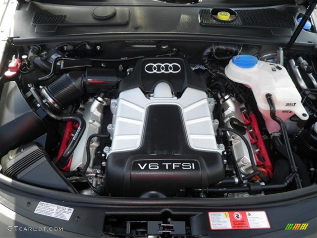 2009 Audi A6 3.0T quattro Sedan 3.0 Liter TFSI Supercharged DOHC 24-Valve VVT V6 Engine Photo #72270081