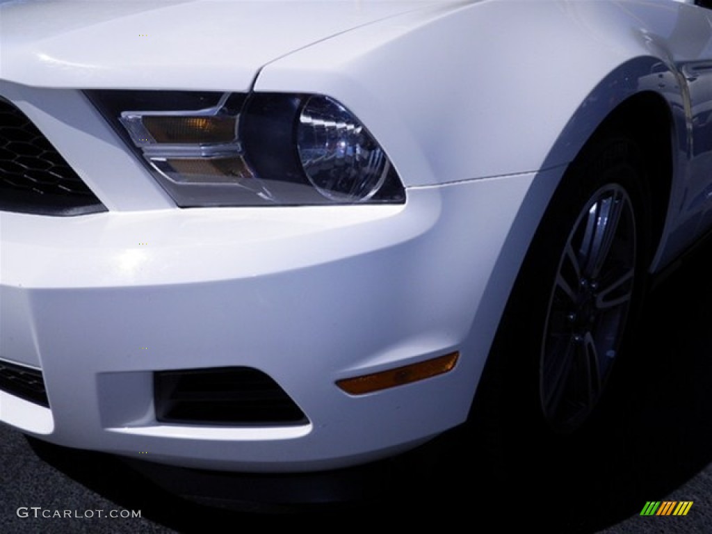 2011 Mustang V6 Premium Coupe - Performance White / Charcoal Black photo #8
