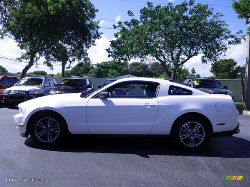 2011 Mustang V6 Premium Coupe - Performance White / Charcoal Black photo #10