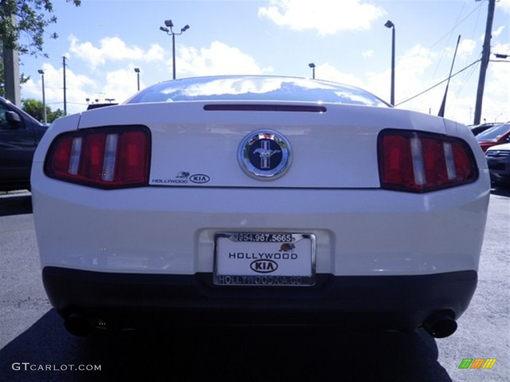 2011 Mustang V6 Premium Coupe - Performance White / Charcoal Black photo #14