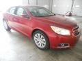 2013 Crystal Red Tintcoat Chevrolet Malibu LT  photo #2