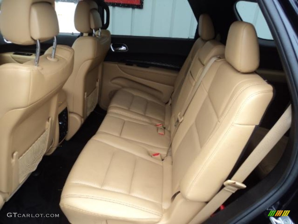 Black/Tan Interior 2011 Dodge Durango Citadel 4x4 Photo #72271441