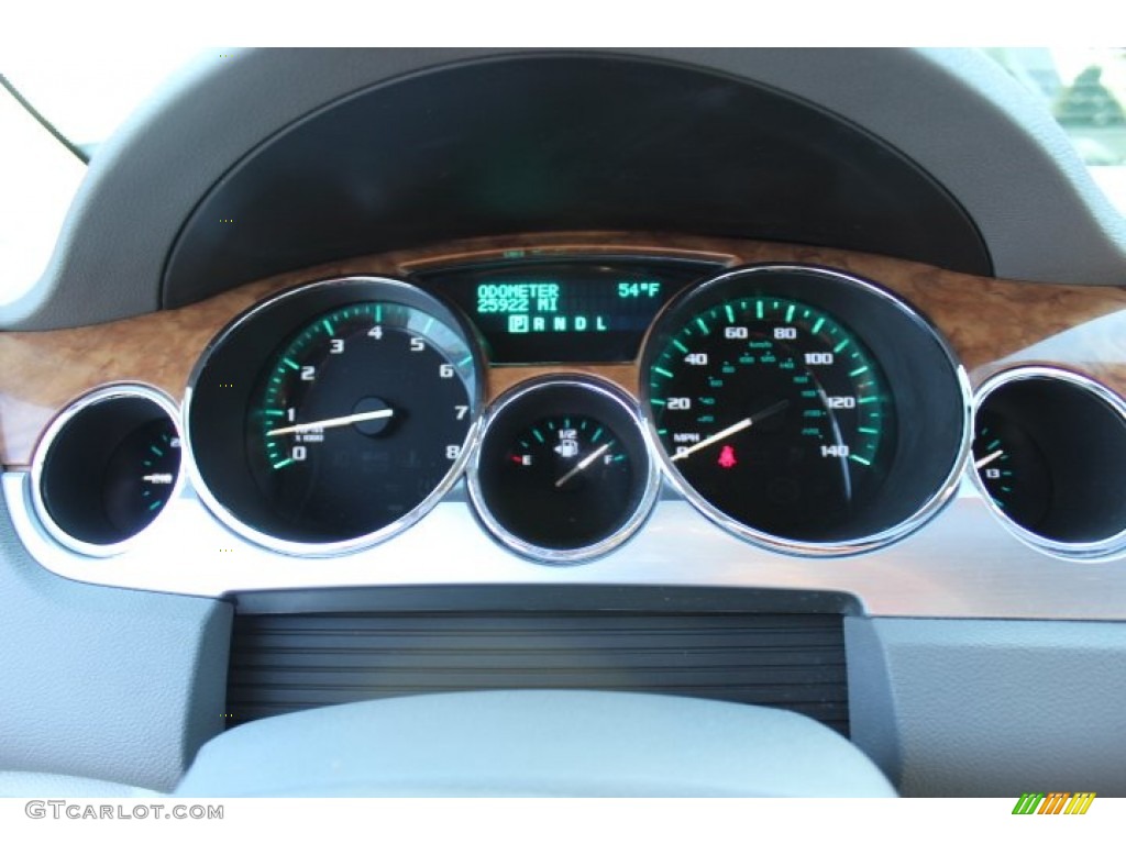 2010 Enclave CXL AWD - Silver Green Metallic / Titanium/Dark Titanium photo #19