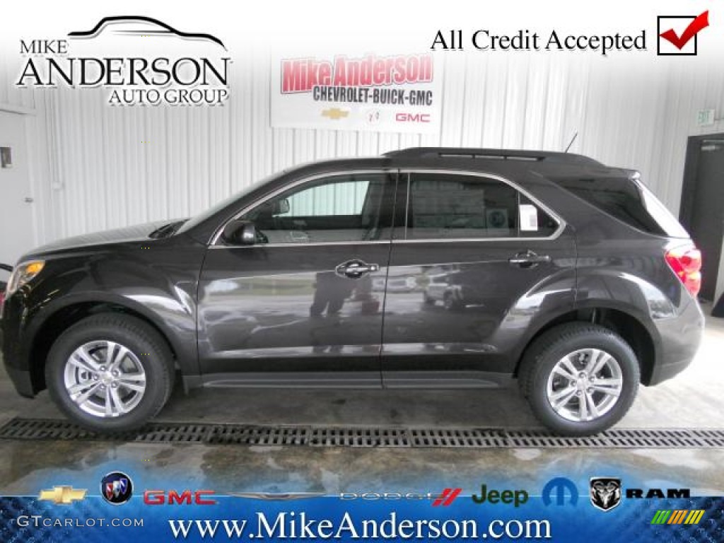 2012 Acadia SLE - Cyber Gray Metallic / Ebony photo #1