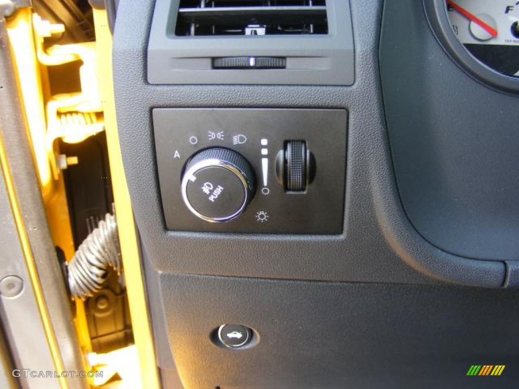 2012 Dodge Challenger SRT8 Yellow Jacket Controls Photo #72273106