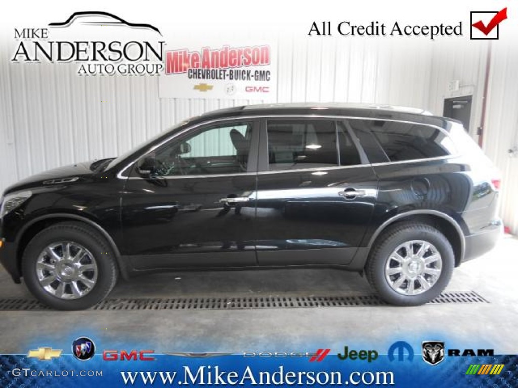 Carbon Black Metallic Buick Enclave