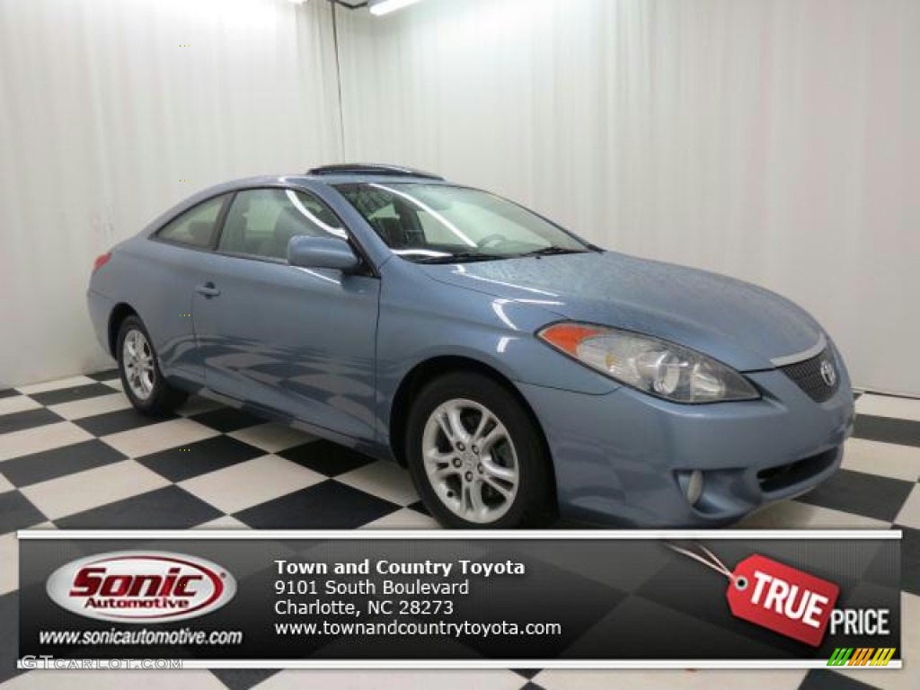 2006 Solara SE Coupe - Cosmic Blue Metallic / Dark Stone photo #1