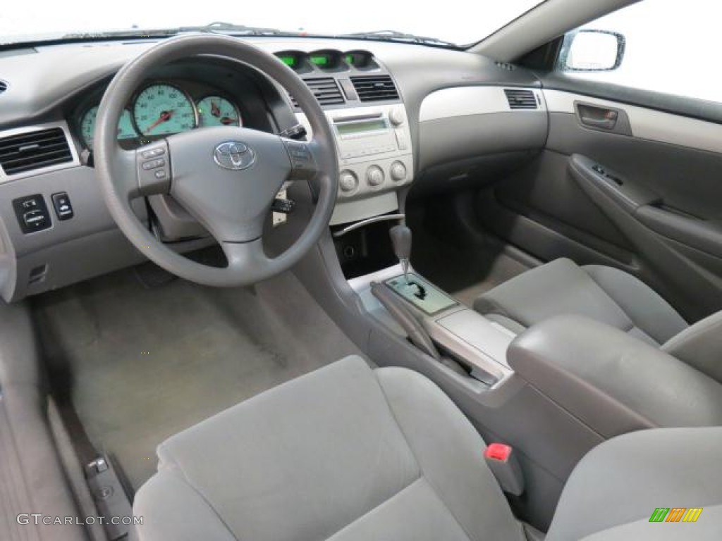 Dark Stone Interior 2006 Toyota Solara SE Coupe Photo #72273439