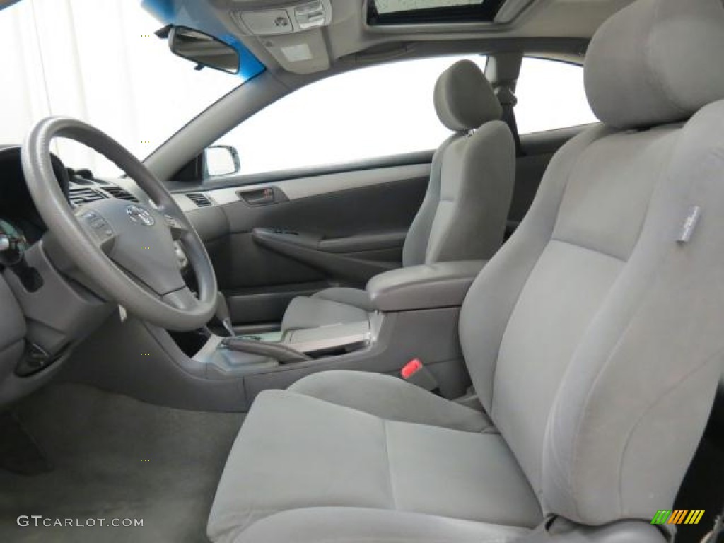 Dark Stone Interior 2006 Toyota Solara SE Coupe Photo #72273480