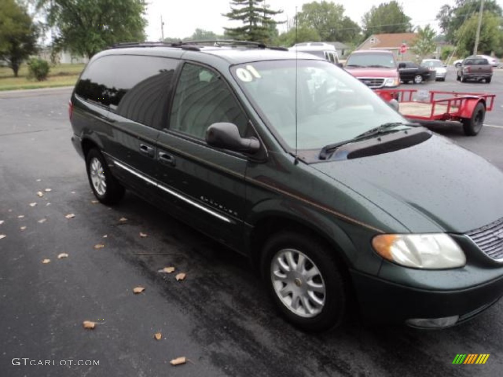 2001 Town & Country LXi - Shale Green Metallic / Taupe photo #3