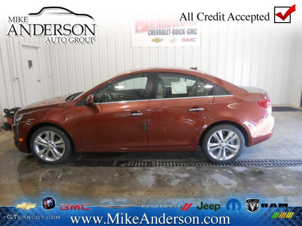 2013 Cruze LTZ - Autumn Metallic / Cocoa/Light Neutral photo #1