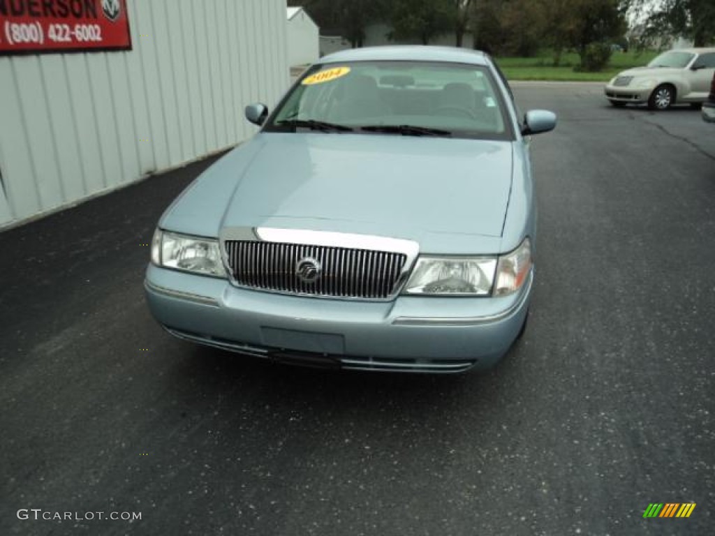 2004 Grand Marquis GS - Light Ice Blue Metallic / Medium Parchment photo #2