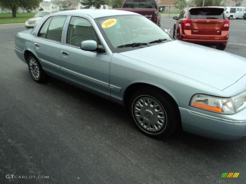2004 Grand Marquis GS - Light Ice Blue Metallic / Medium Parchment photo #3