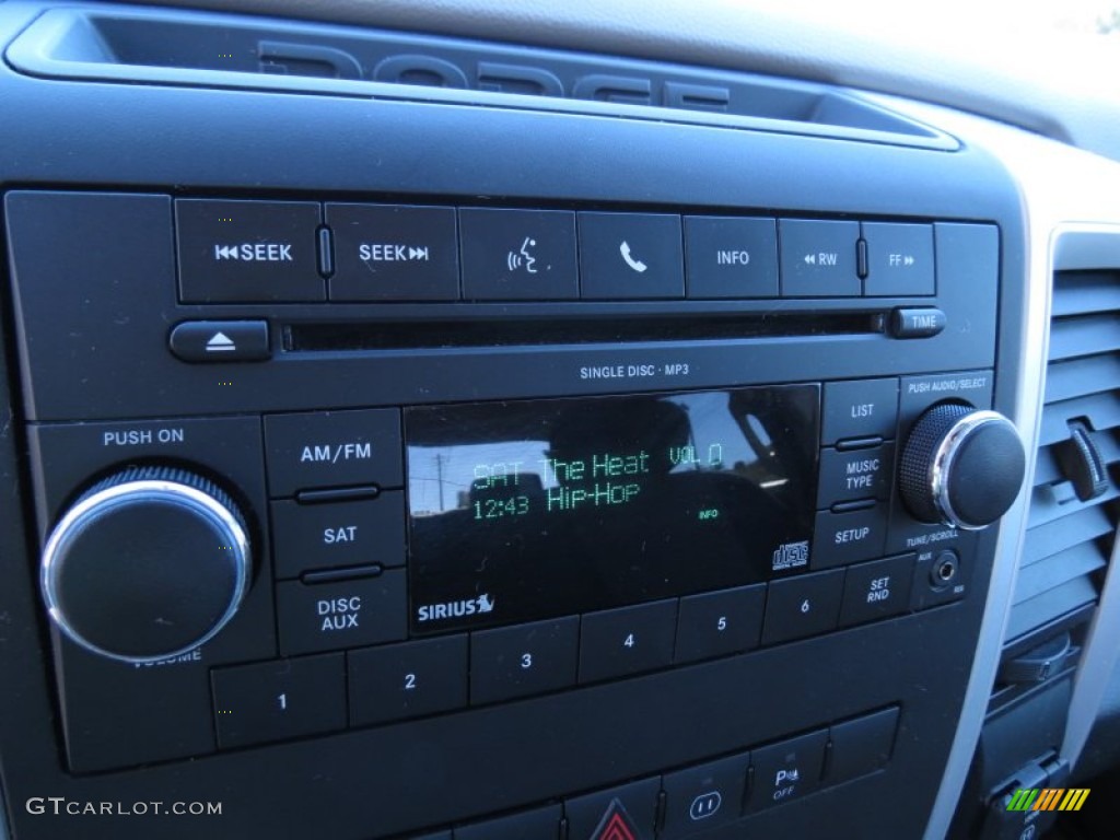 2010 Ram 1500 TRX Crew Cab - Brilliant Black Crystal Pearl / Dark Slate/Medium Graystone photo #23