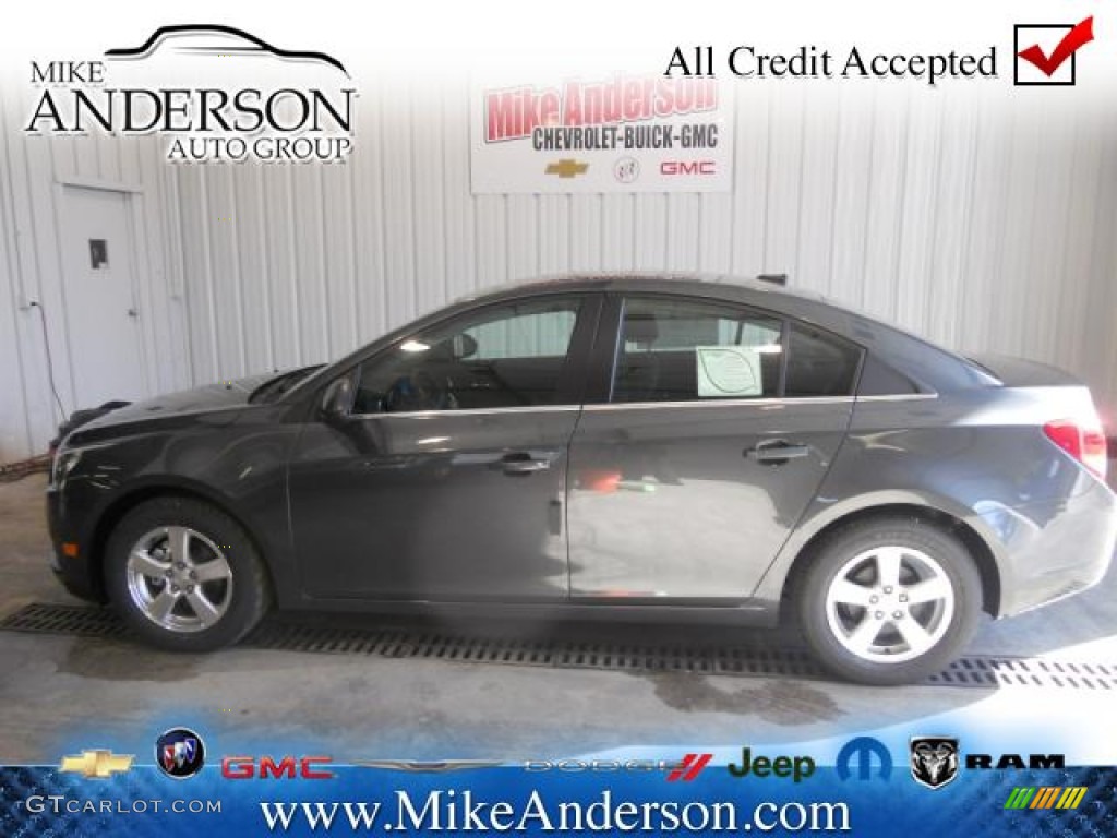 2013 Cruze LT - Cyber Gray Metallic / Medium Titanium photo #1