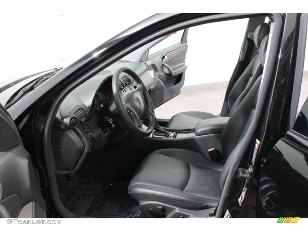 Charcoal Interior 2003 Mercedes-Benz C 240 Wagon Photo #72274417