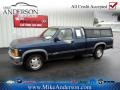 1991 Dark Spectrum Blue Metallic Dodge Dakota Extended Cab  photo #1