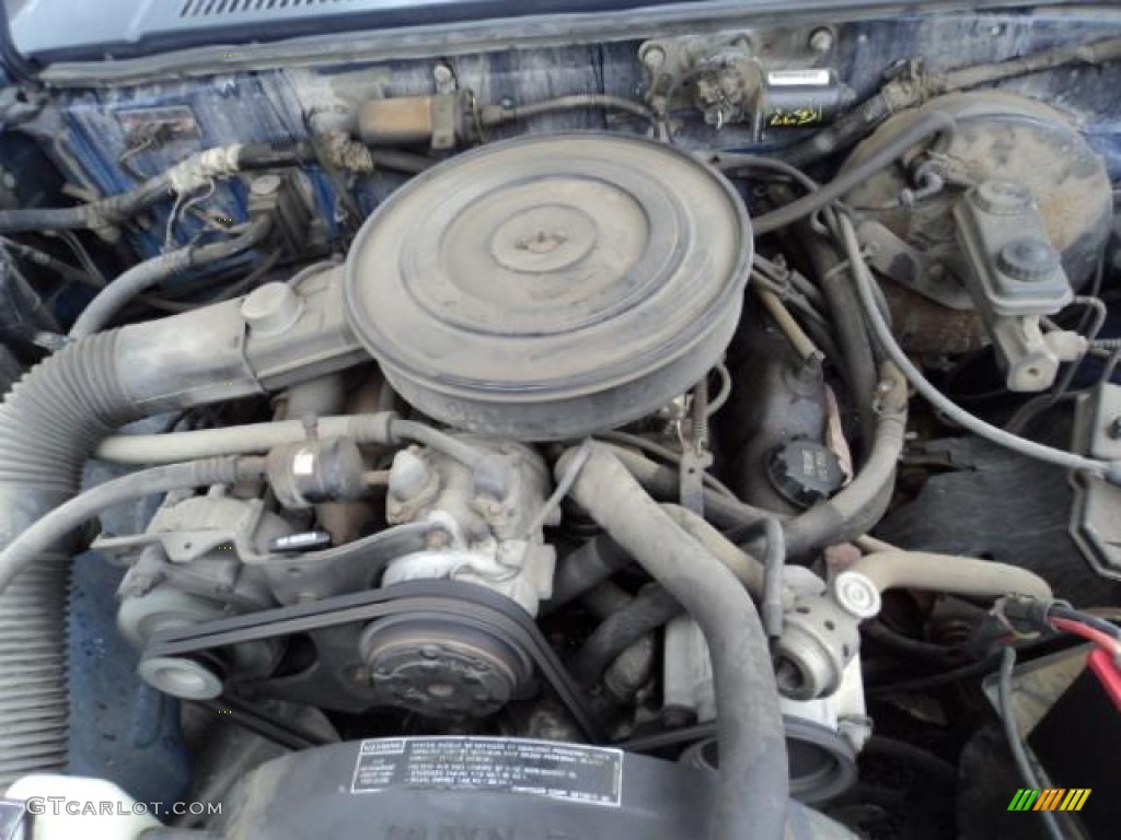 1991 Dodge Dakota Extended Cab 3.9 Liter OHV 12-Valve V6 Engine Photo #72274619