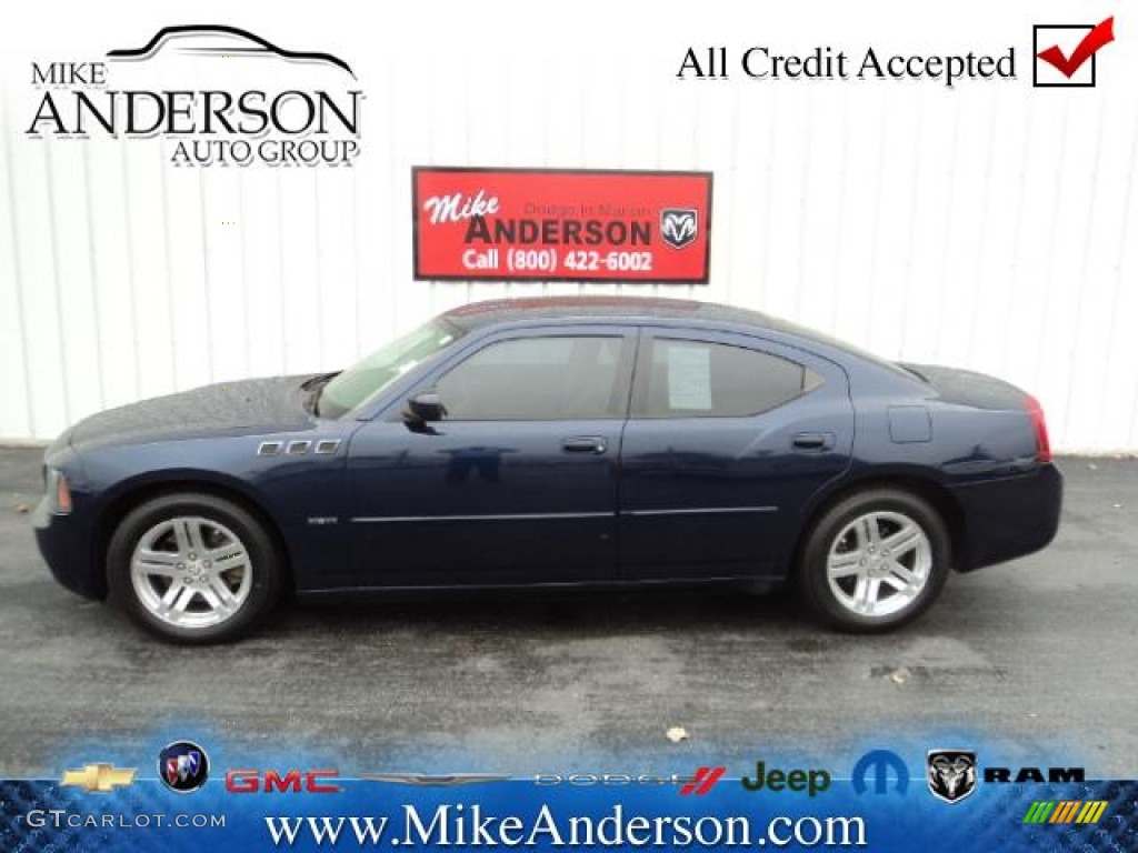 2006 Charger R/T - Midnight Blue Pearl / Dark Slate Gray/Light Slate Gray photo #1