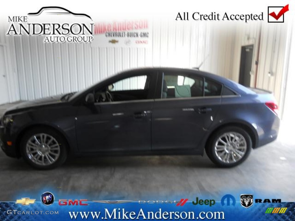 2013 Cruze ECO - Atlantis Blue Metallic / Medium Titanium photo #1