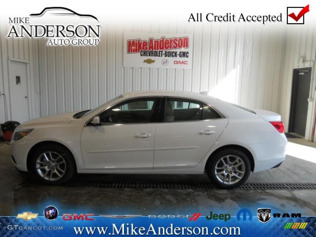 2013 Malibu LT - Summit White / Cocoa/Light Neutral photo #1