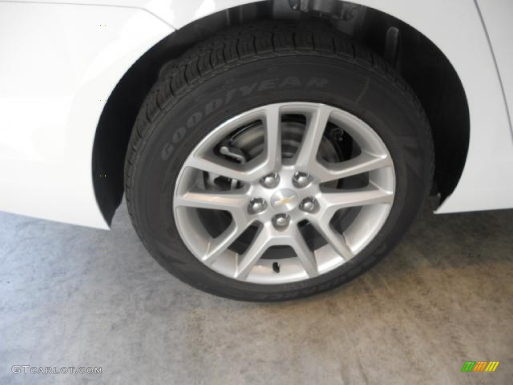 2013 Malibu LT - Summit White / Cocoa/Light Neutral photo #3