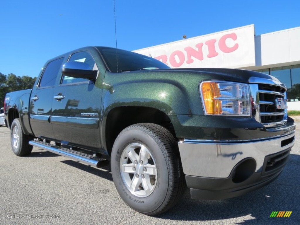 Mineral Green Metallic GMC Sierra 1500