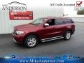 2013 Deep Cherry Red Crystal Pearl Dodge Durango SXT AWD  photo #1