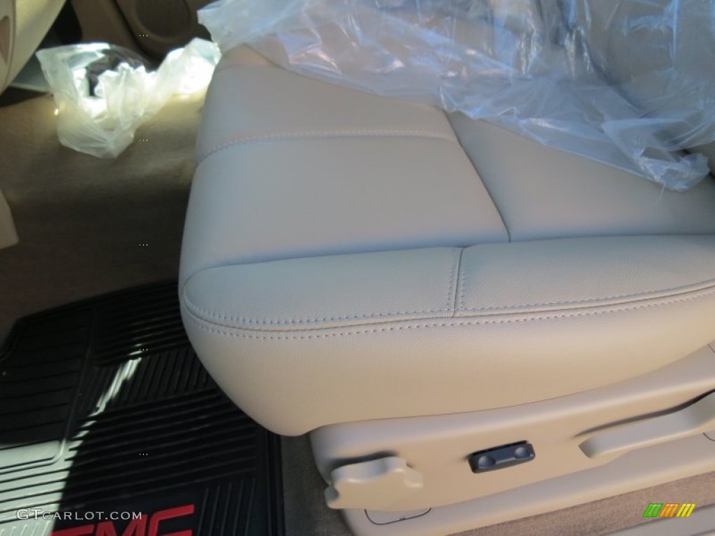 2013 Sierra 1500 SLE Crew Cab 4x4 - Mineral Green Metallic / Very Dark Cashmere/Light Cashmere photo #10