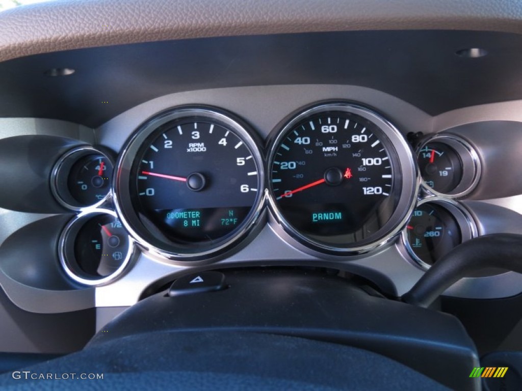 2013 Sierra 1500 SLE Crew Cab 4x4 - Mineral Green Metallic / Very Dark Cashmere/Light Cashmere photo #16