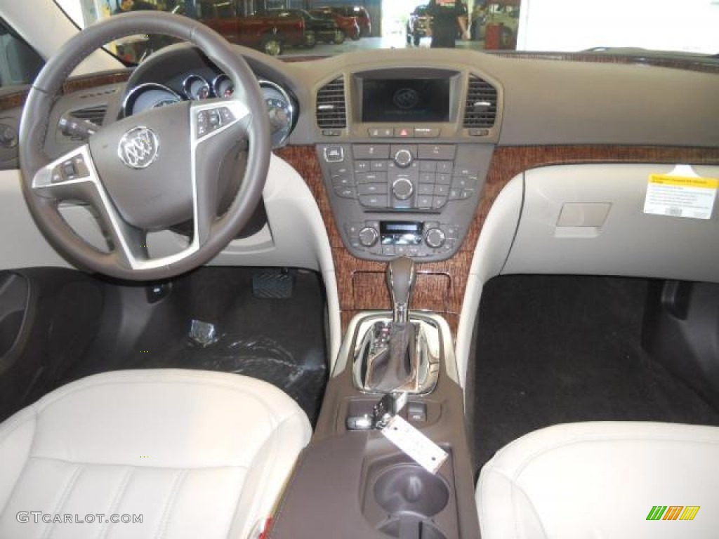 2012 Buick Regal Standard Regal Model Cashmere Dashboard Photo #72276670