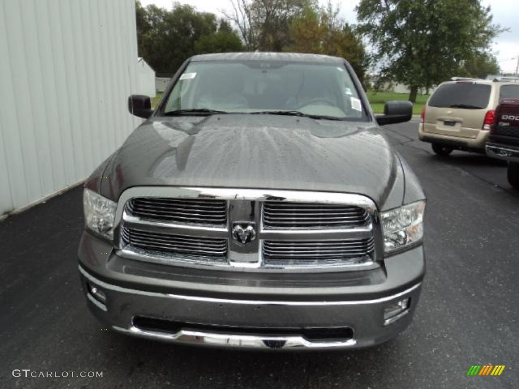 2012 Ram 1500 Big Horn Crew Cab 4x4 - Mineral Gray Metallic / Dark Slate Gray/Medium Graystone photo #2