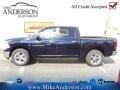 2012 True Blue Pearl Dodge Ram 1500 Big Horn Crew Cab 4x4  photo #1
