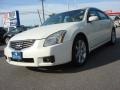 2007 Winter Frost Pearl Nissan Maxima 3.5 SE  photo #1