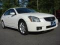 2007 Winter Frost Pearl Nissan Maxima 3.5 SE  photo #7