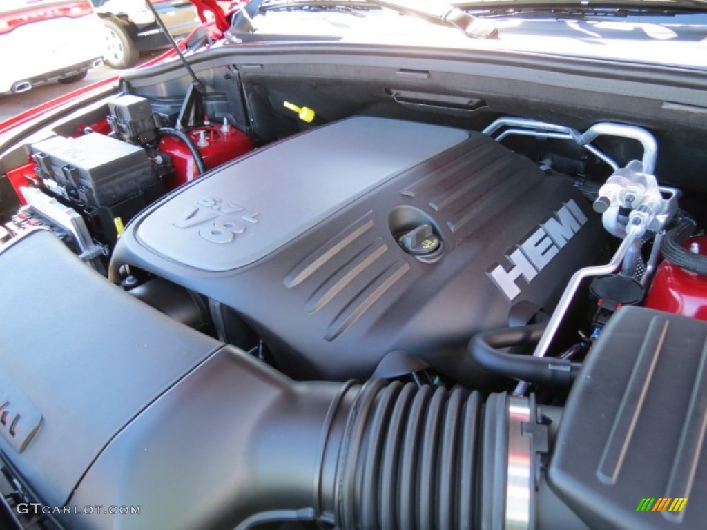 2013 Dodge Durango R/T 5.7 Liter HEMI OHV 16-Valve VVT MDS V8 Engine Photo #72279724