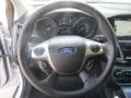 2012 White Platinum Tricoat Metallic Ford Focus Titanium Sedan  photo #9