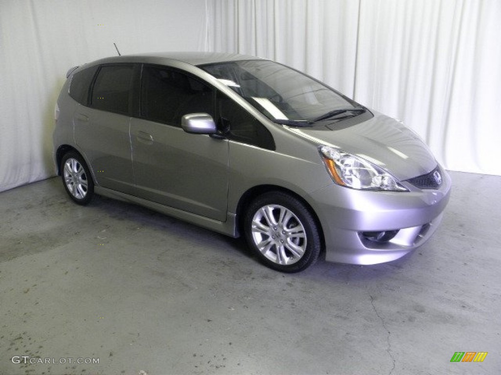 Storm Silver Metallic 2010 Honda Fit Sport Exterior Photo #72280549