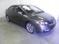 Polished Metal Metallic 2011 Honda Civic Si Sedan