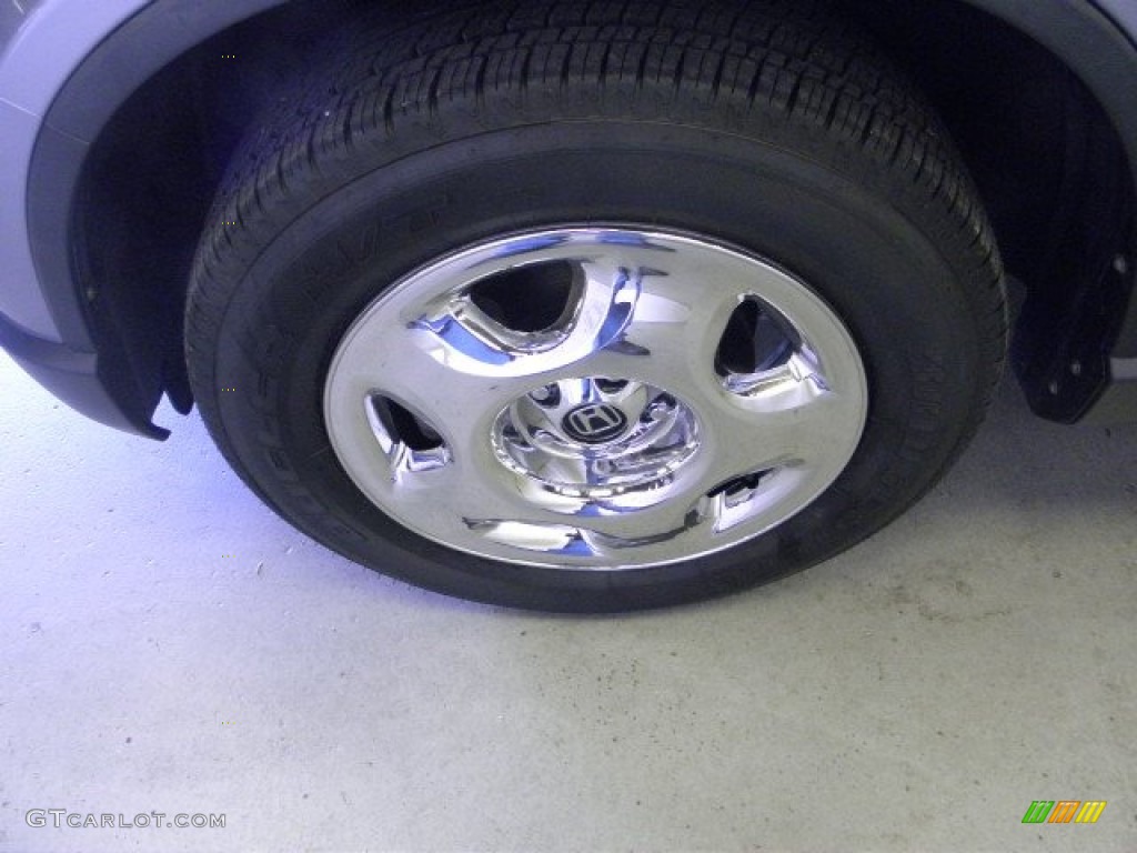 2009 CR-V LX 4WD - Glacier Blue Metallic / Gray photo #4