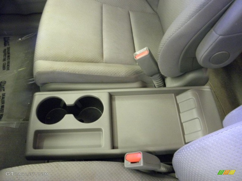 2009 CR-V LX 4WD - Glacier Blue Metallic / Gray photo #14