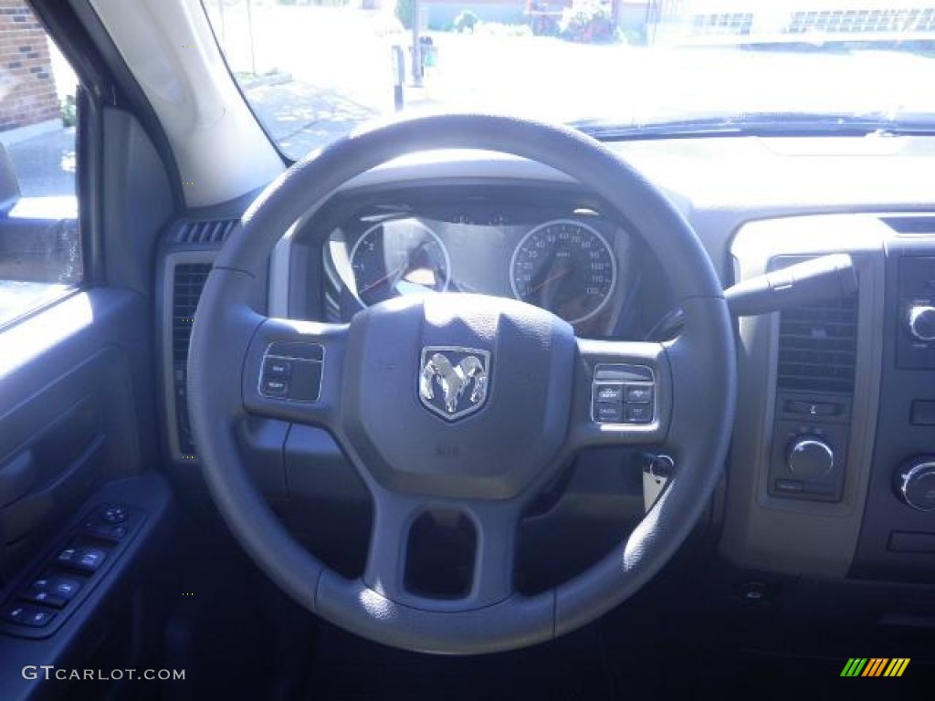 2012 Ram 1500 Express Crew Cab 4x4 - True Blue Pearl / Dark Slate Gray/Medium Graystone photo #4