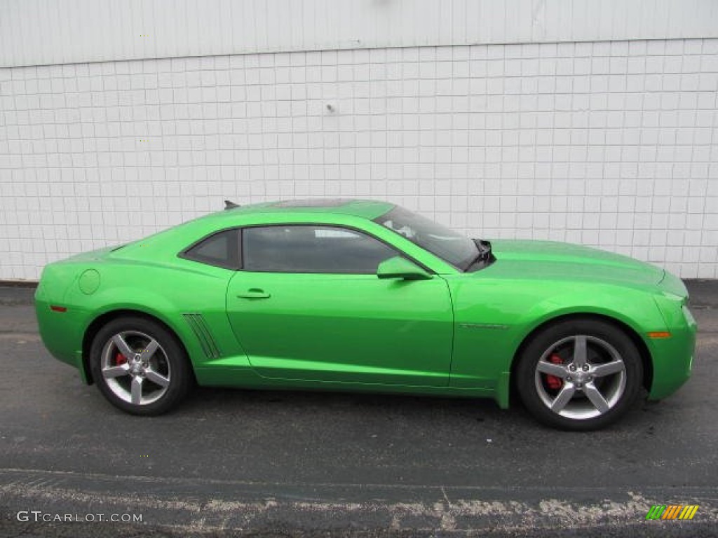 Synergy Green Metallic 2011 Chevrolet Camaro LT Coupe Exterior Photo #72285133