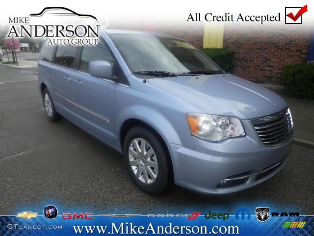 Crystal Blue Pearl Chrysler Town & Country