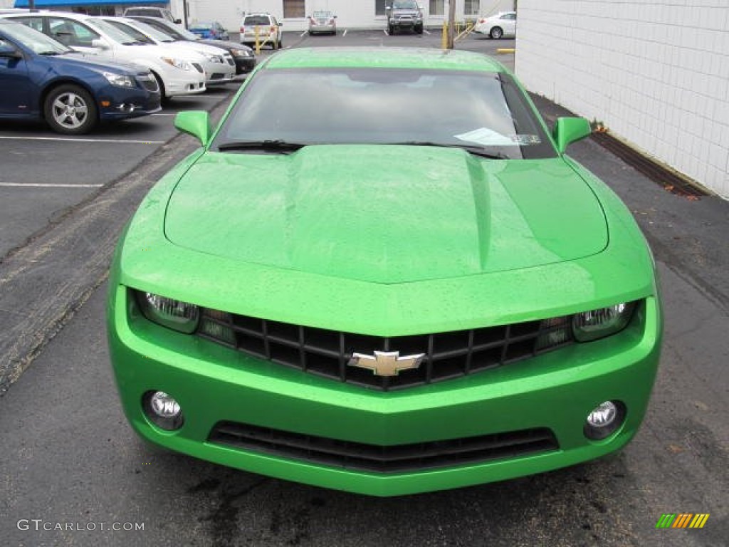 Synergy Green Metallic 2011 Chevrolet Camaro LT Coupe Exterior Photo #72285199