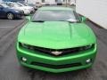 Synergy Green Metallic 2011 Chevrolet Camaro LT Coupe Exterior