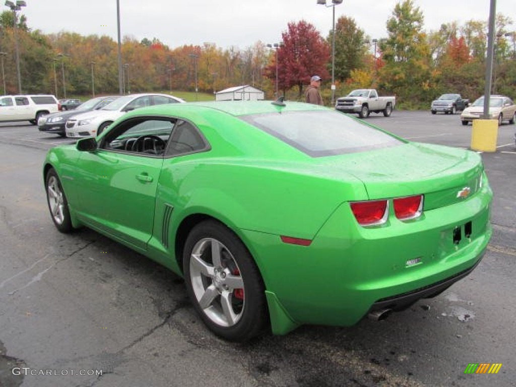 Synergy Green Metallic 2011 Chevrolet Camaro LT Coupe Exterior Photo #72285238