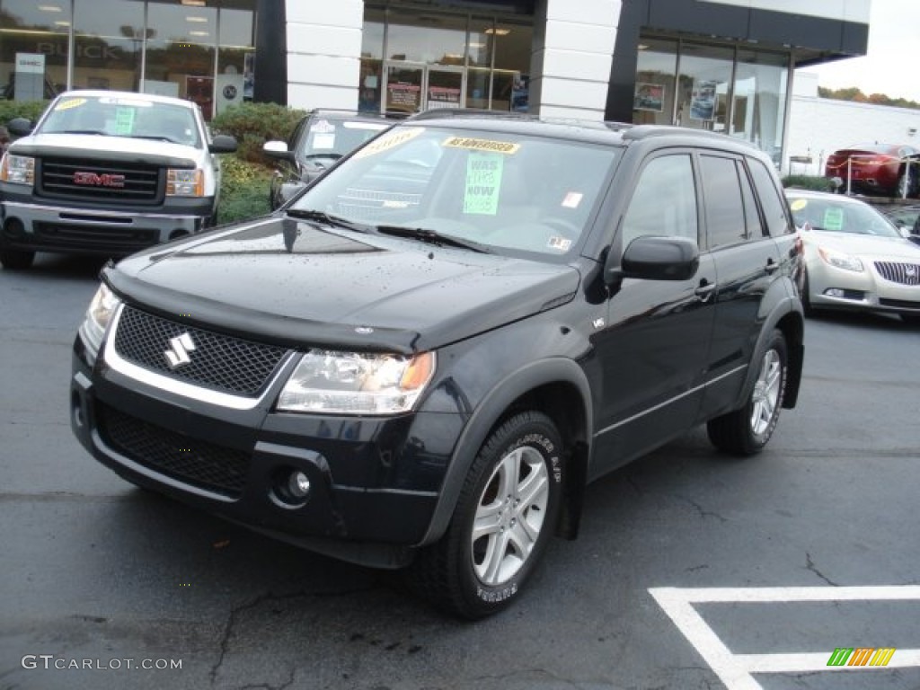 2006 Grand Vitara Luxury 4x4 - Black Onyx / Beige photo #2