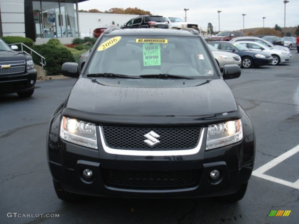 2006 Grand Vitara Luxury 4x4 - Black Onyx / Beige photo #3