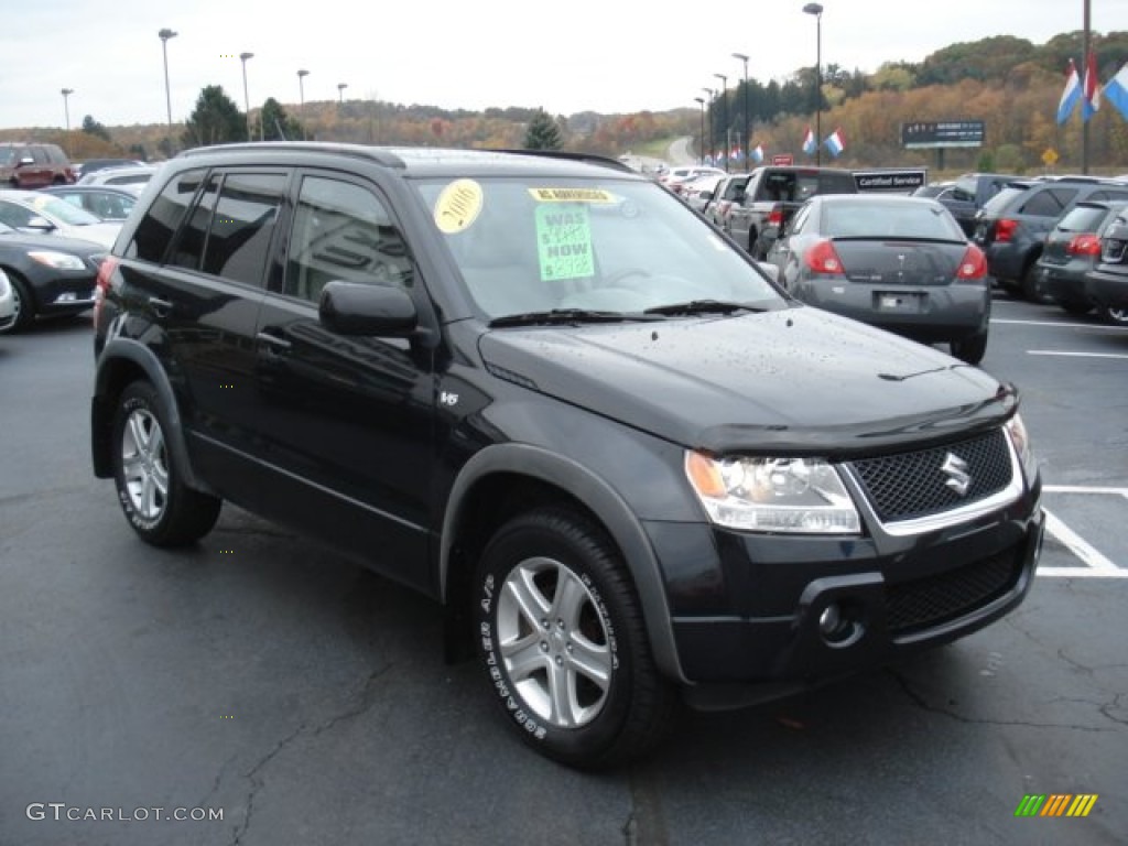 2006 Grand Vitara Luxury 4x4 - Black Onyx / Beige photo #4